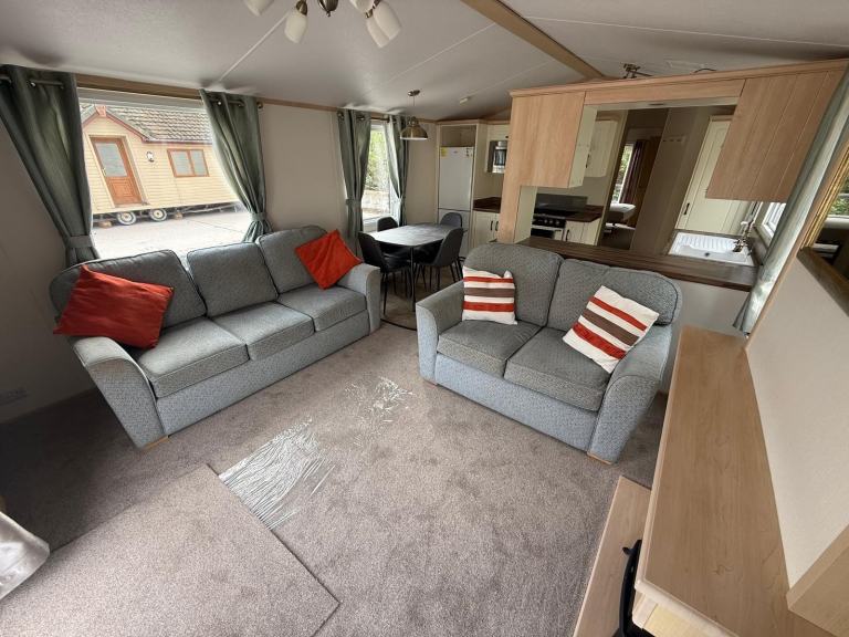 2 Bed Static Caravan - DG, CH, Patio Doors - Offsite Sale / Own Land / Farms
