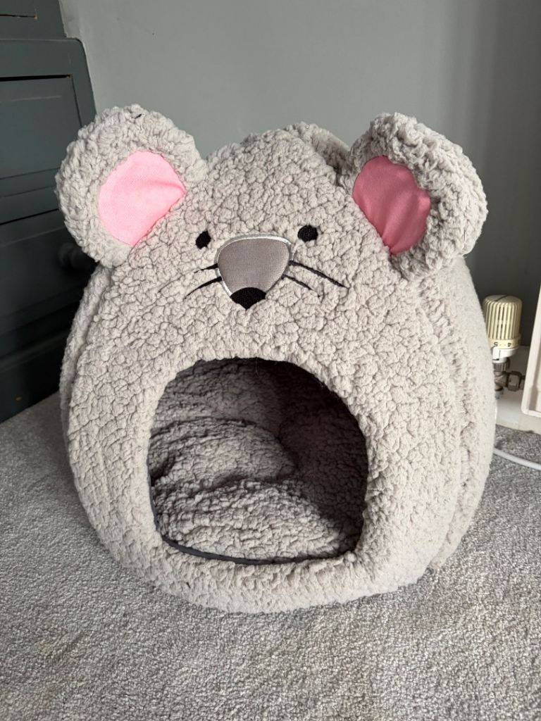 Cozy cat bed never used 