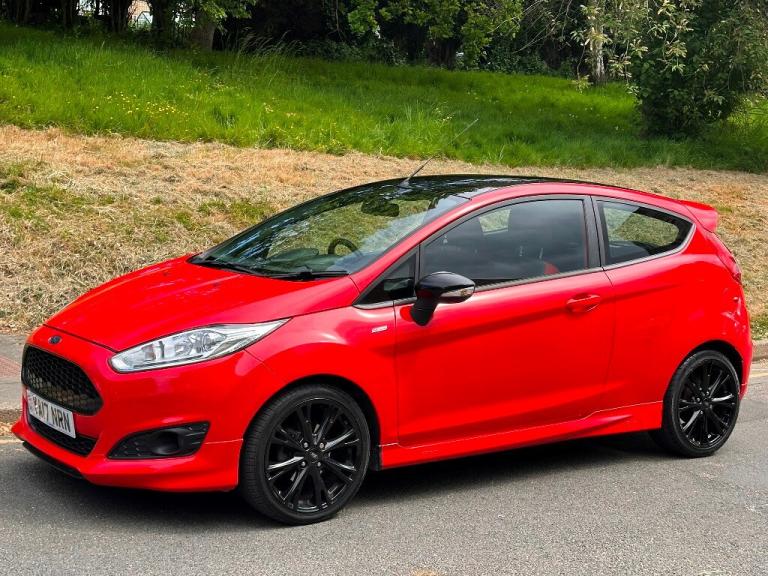 2017 Ford Fiesta 1.0 EcoBoost 140 ST-Line Red 3dr HATCHBACK Petrol Manual
