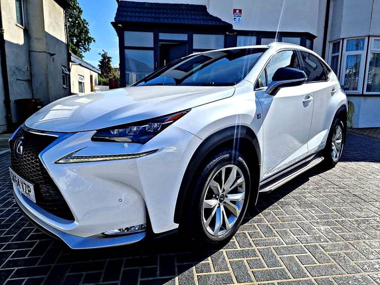 Lexus, NX 300H F SPORT | 2.5 HYBRID | 4WD | FULL LEXUS HISTORY | 2 OWNERS | PEARL WHITE HPI CLEAR