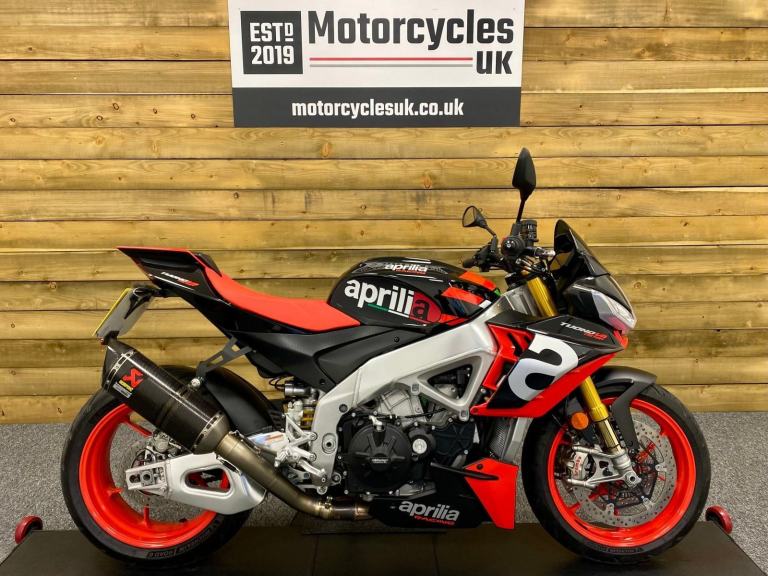 2023 Aprilia Tuono V4 1100 Factory, Only 6,252 Miles, Akrapovič exhaust+