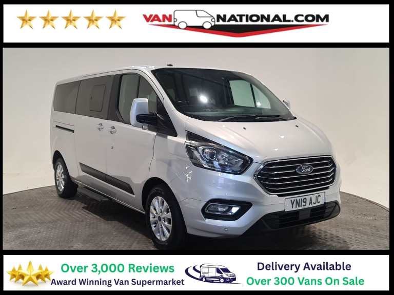 2019 Ford Tourneo Custom 2.0 EcoBlue 130ps Low Roof 8 Seater Zetec MPV DIESEL Manual