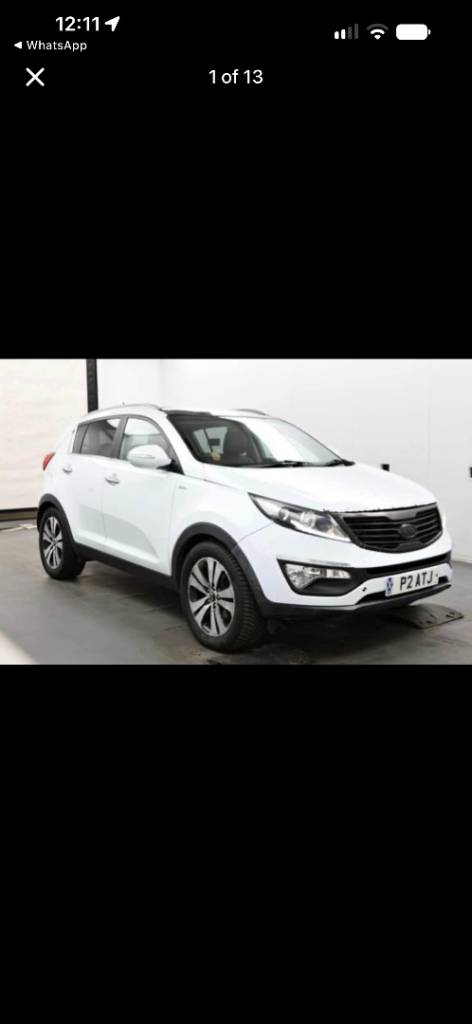 Kia, SPORTAGE, Estate, 2012, Manual, 1998 (cc), 5 doors
