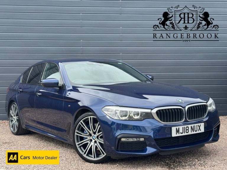 2018 18 BMW 5 SERIES 3.0 530D M SPORT SALOON 4DR DIESEL AUTO XDRIVE EURO 6 (S/S)