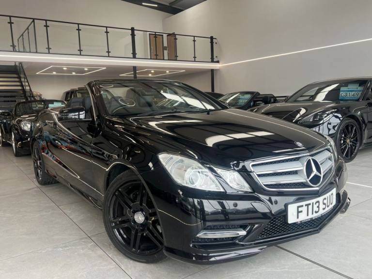 2013 Mercedes-Benz E Class E250 CDI BlueEFFICIENCY Sport 2dr Tip Auto CONVERTIBLE DIESEL Automatic