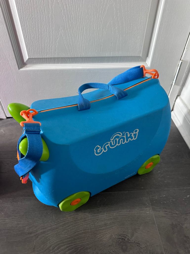 Trunki Ride-On Suitcase - Blue