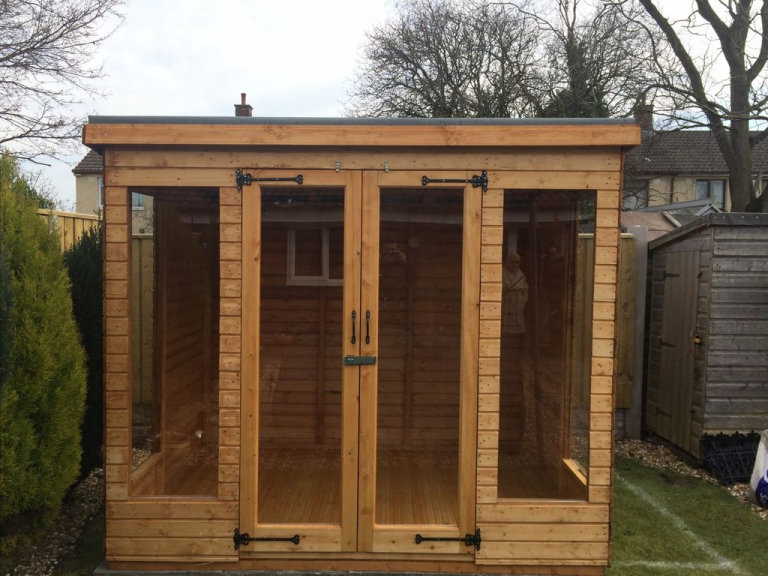 PENT SUMMERHOUSE 8FTX6FT