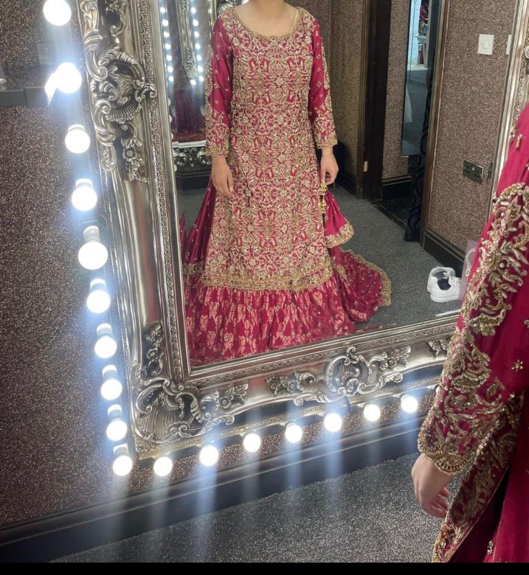 Asian wedding dress lengha