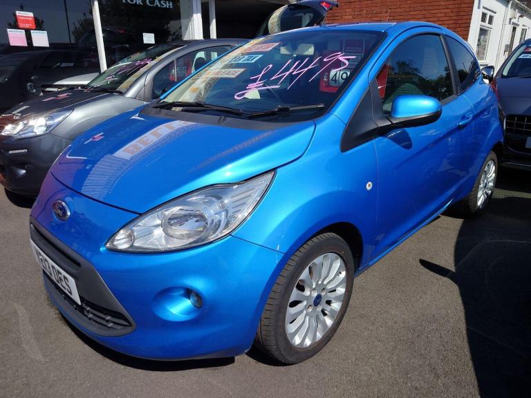 2013 Ford Ka 1.2 Zetec Euro 5 (s/s) 3dr HATCHBACK Petrol Manual