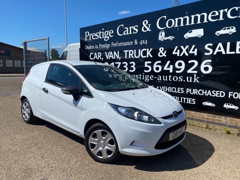 2011 Ford Fiesta 1.4 TDCi 70PS SMALL PANEL VAN EX NATIONAL GRID 80K MILES 6M WARRANTY 60+MPG CAR ...