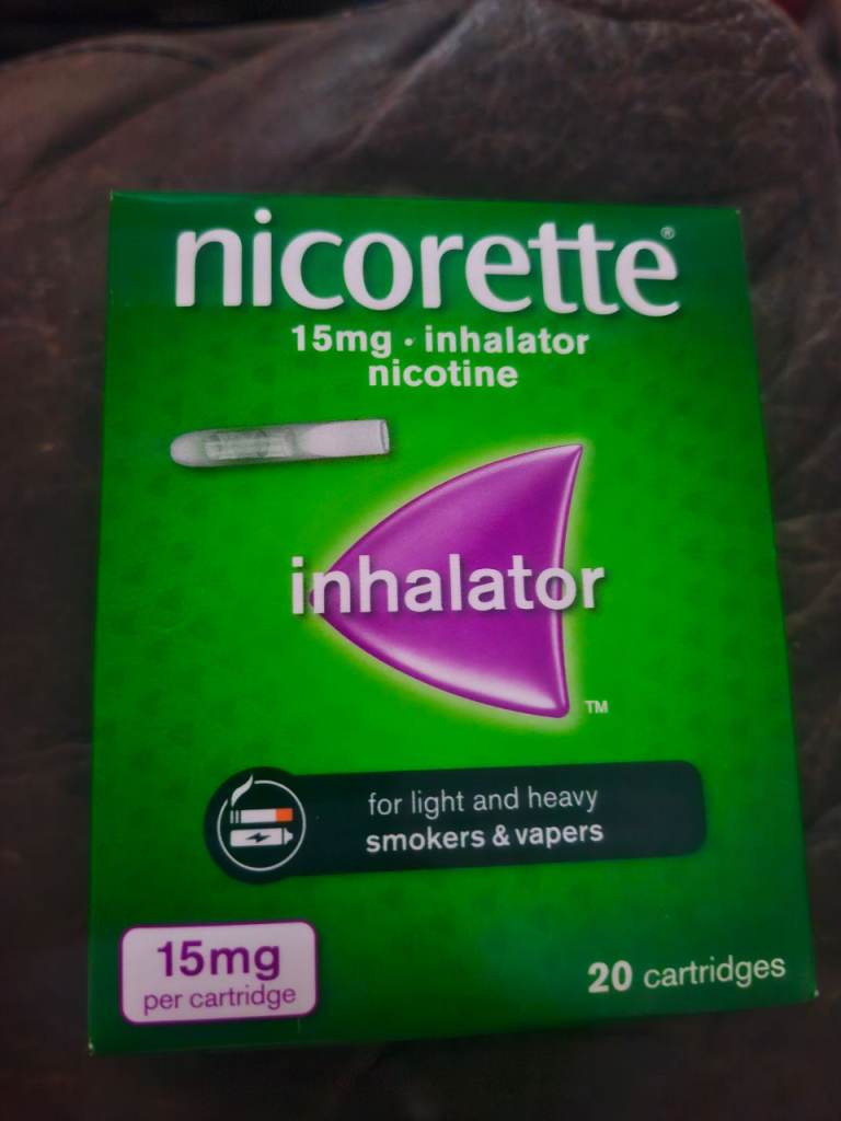 Nicorette inhalator 20 Cartridges 
