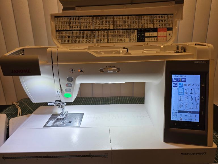 Janome sewing and quilting machine