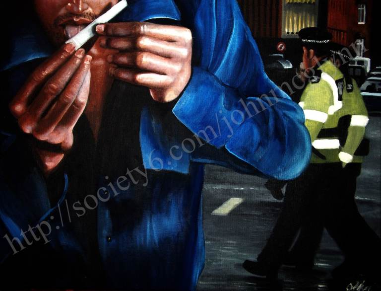 A JOINT OPERATION  - ORIGINAL ART BY JOHN MCGLYNN 