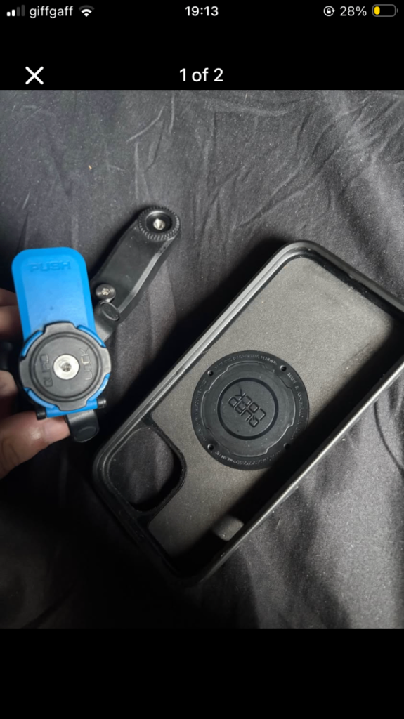 Quad Lock phone mount and case iPhone 15