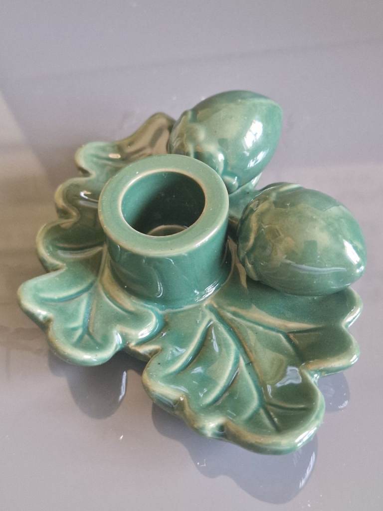 Sostrene Grenes Glazed Ceramic Holder in Sage Green