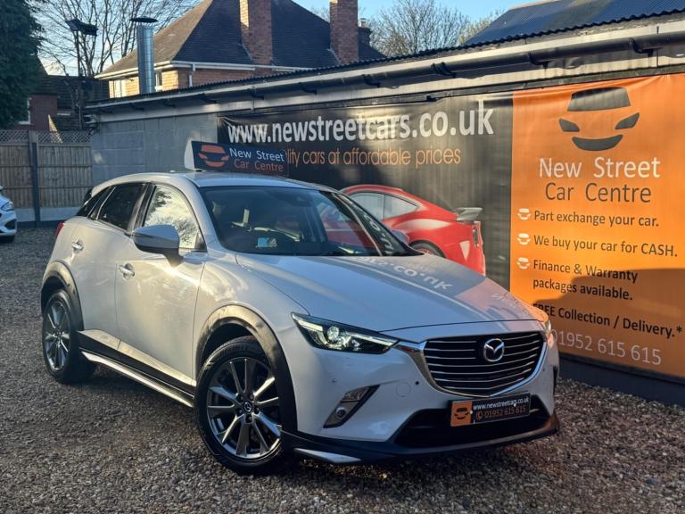 2017 Mazda CX-3 2.0 SKYACTIV-G GT Sport Auto Euro 6 (s/s) 5dr HATCHBACK Petrol Automatic