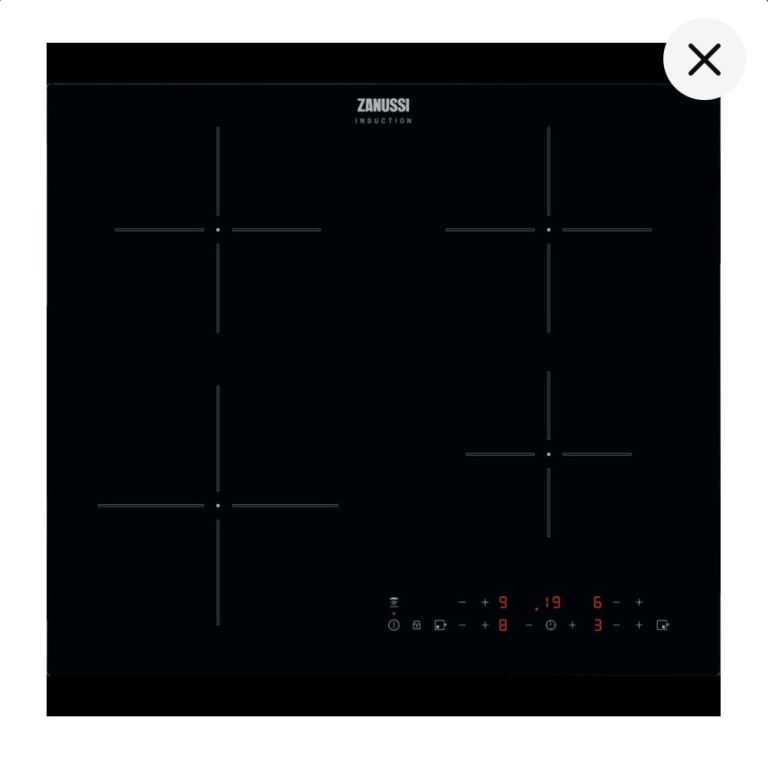 Zanussi ZITN 643 induction hob and extractor