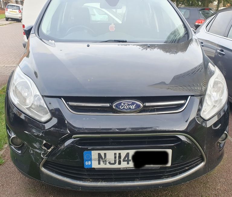 Ford Grand C Max Bonnet Black 2014