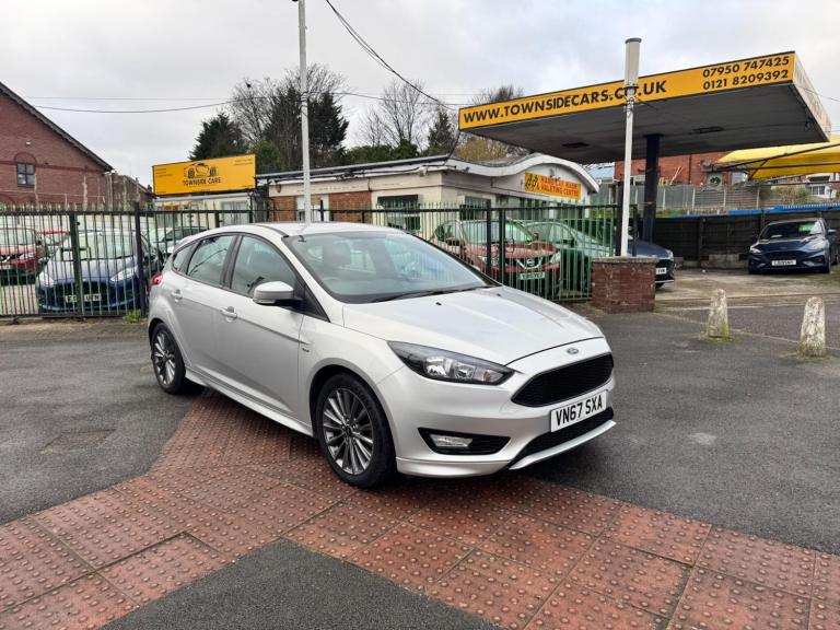 2017 Ford Focus 1.0T EcoBoost ST-Line Auto Euro 6 (s/s) 5dr HATCHBACK Petrol Automatic