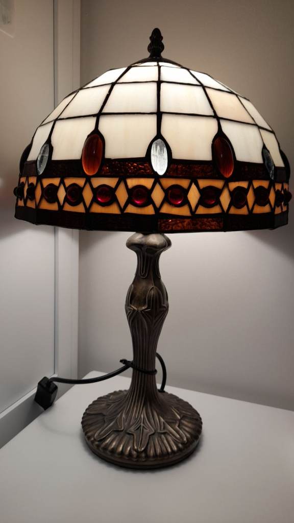 Tiffany style table lamp