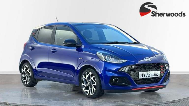 2022 Hyundai i10 1.0 T-GDi N Line Hatchback 5dr Petrol Manual Euro 6 (s/s) (100 ps) Manual Hatchb...