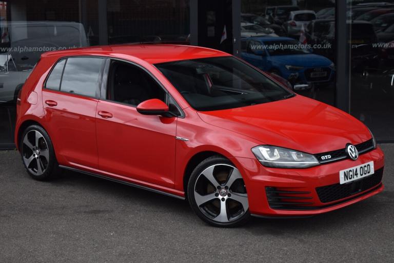 2014 Volkswagen Golf 2.0 TDI BlueMotion Tech GTD Hatchback 5dr Diesel Manual Euro 6 (s/s) (184 p ...