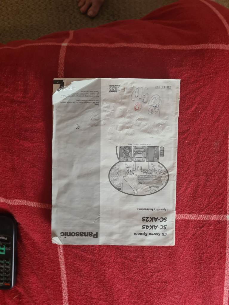 Panasonic hifi sa-ak45