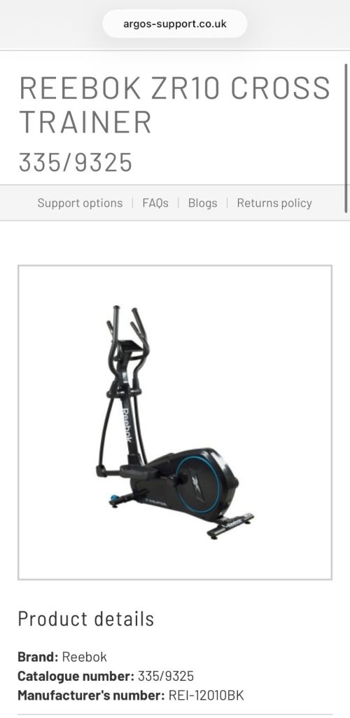 image for Reebok ZR10 Cross-Trainer