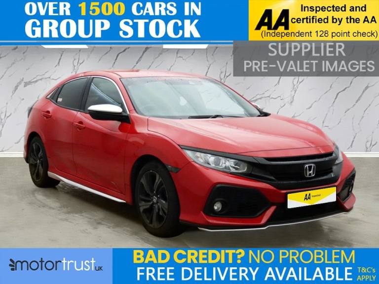 2019 Honda Civic 1.0 VTEC Turbo SR Hatchback 5dr Petrol Manual Euro 6 (s/s) (126 ps) Hatchback Pe...