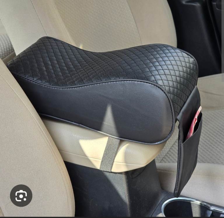 Memory foam leather car arm rest brabd new 