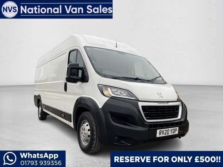 2020 Peugeot Boxer 2.2 BlueHDi 435 Professional L4 H2 Euro 6 (s/s) 5dr PANEL VAN Diesel Manual