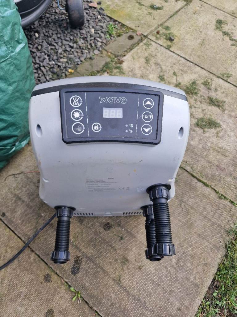 Wave spa hot tub heater pump.