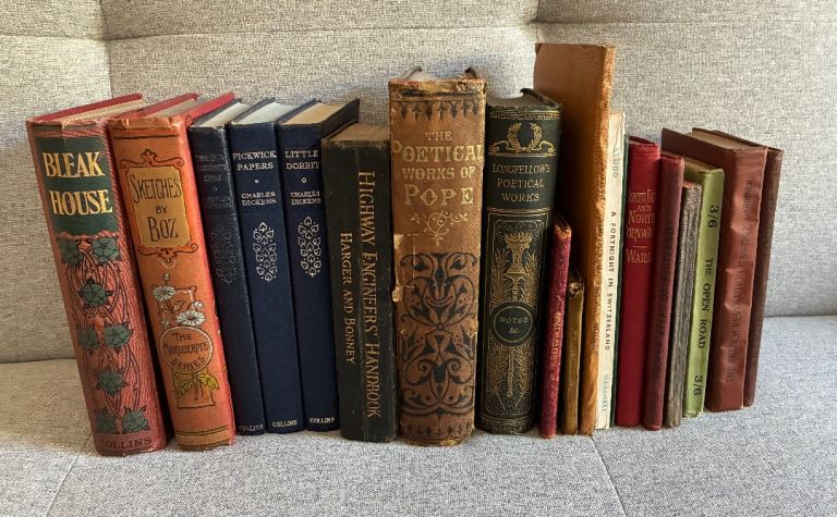 19 vintage books 