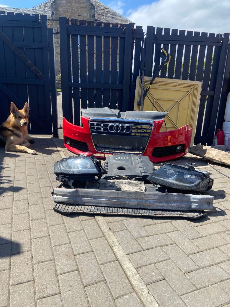 Audi A4 2010 front bumper 