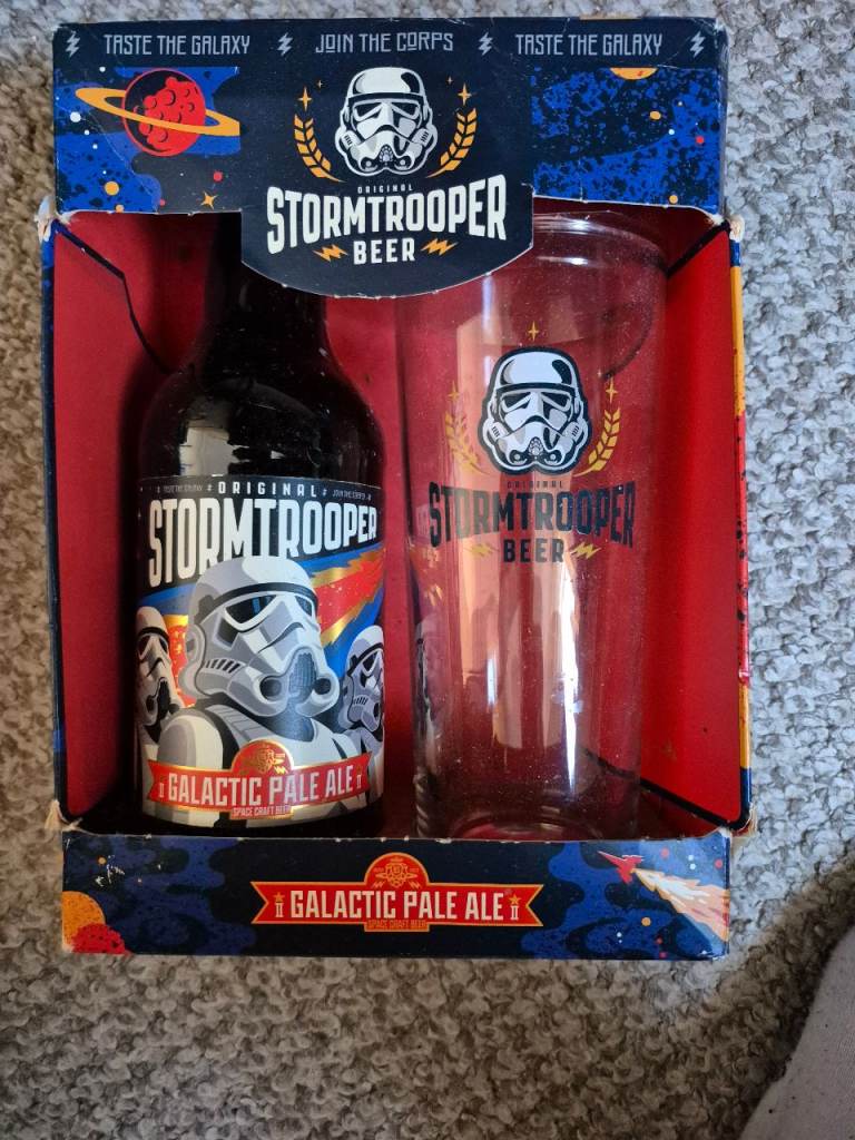 Stormtrooper beer glass set