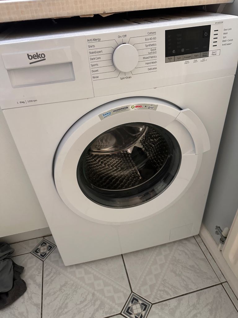 Beko 9 kg Washing Machine 