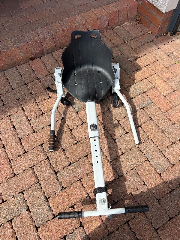 Hoverboard go-kart attachment