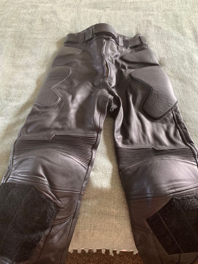 Size 10 Richa leather trousers