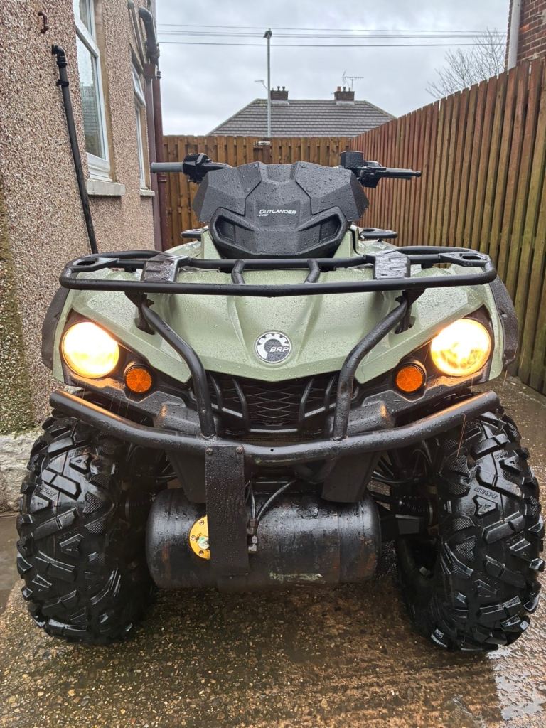 Road legal CAN-AM Outlander 570 Pro DPS-2017 LPG FARM QUAD  (67 plate)
