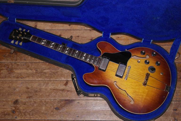 1970 Gibson ES-345 Stereo Orange Label semi acoustic with varitone