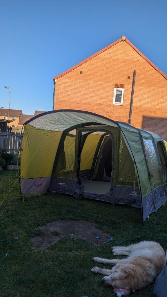 Vango Capri 500XL airbeam tent and accessories 