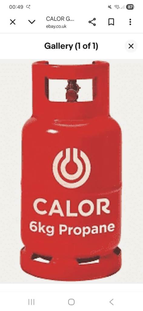 WANTED 6kg Calor propane bottle