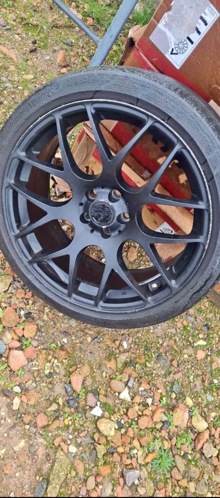 Fox Racing VR3 Black Polished Lip 18 Inch Set of 4 alloy wheels