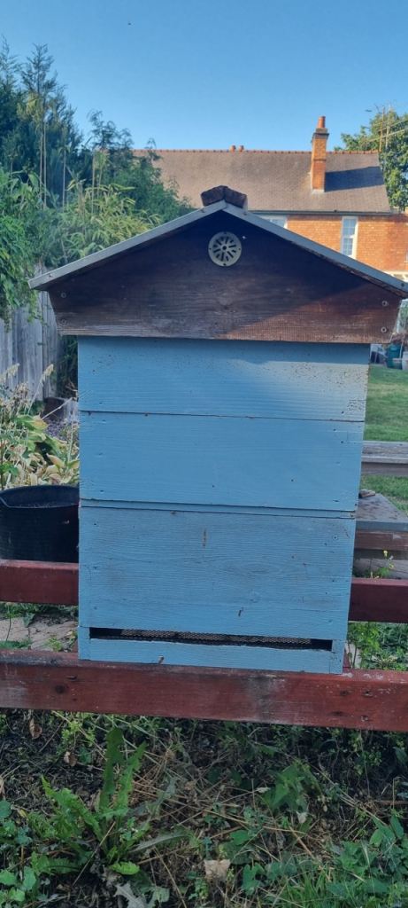 2 National Beehives and 1 x NUC all with bees - Good Condition