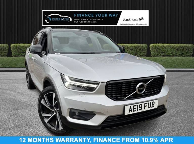2019 19 VOLVO XC40 2.0 T4 R-DESIGN PRO SUV 5DR PETROL AUTO AWD EURO 6 (S/S) (190