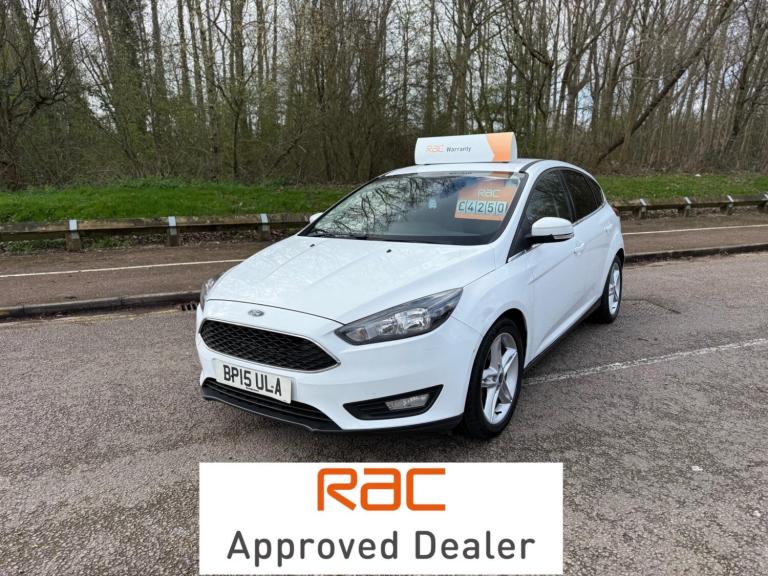  Ford Focus 1.0T EcoBoost Zetec Euro 6 (s/s) 5dr Petrol Manual
