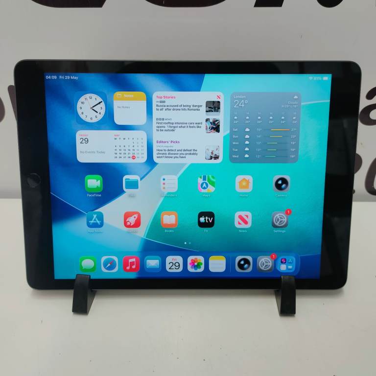  Apple IPad 9th Gen A2602 64GB Wi-Fi Space Gray