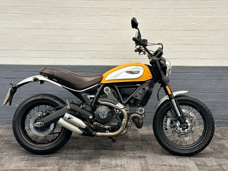 2018 DUCATI SCRAMBLER 800 ICON UPGRADE EXHAUST- FINANCE-DELIVERY- P/X