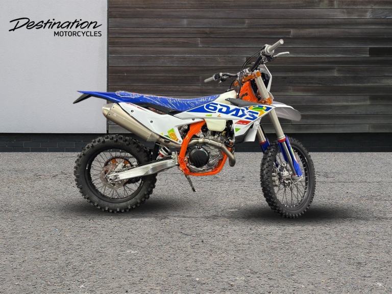 2025 KTM Offroad Enduro 450 EXC-F SIX DAYS Petrol orange 6 Speed