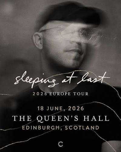 SLEEPING AT LAST ticket Edinburgh 